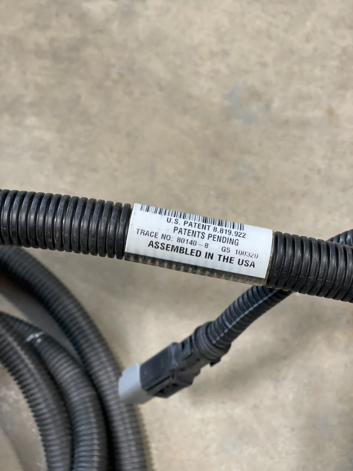 Parker Electronically Heated SCR DEF Hose 134" SCR4E340BAF02153A