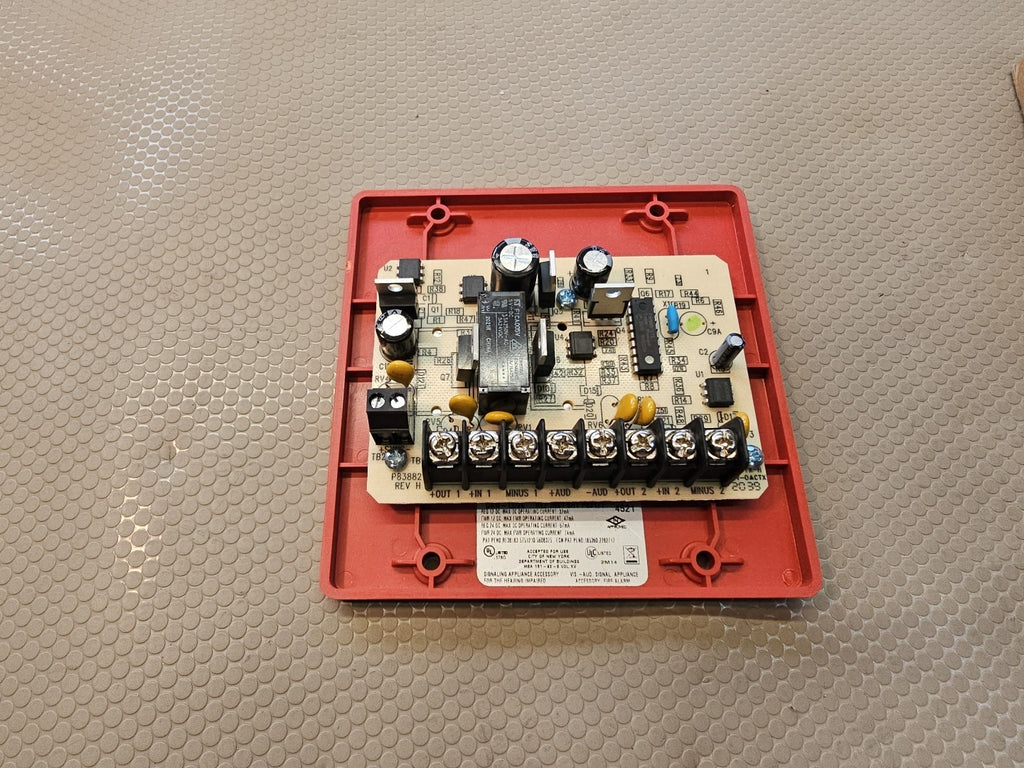 EATON Wheelock DSM-12/24-R Dual Sync Fire Alarm Module - Red