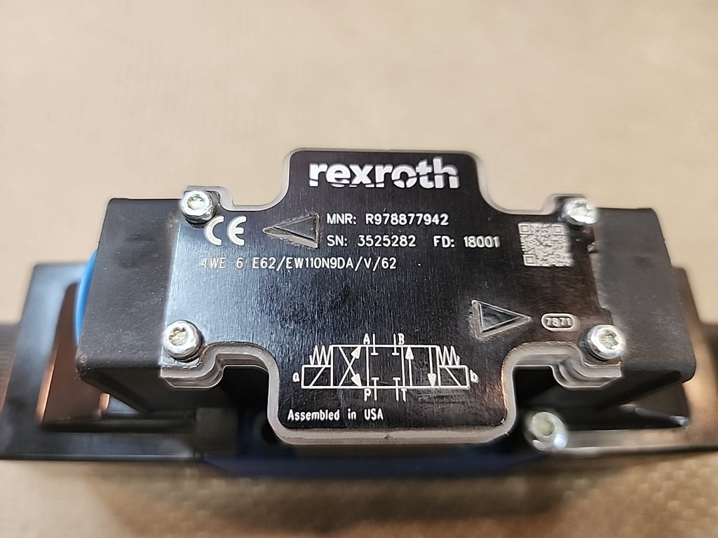 Rexroth R978877942, R900021464 Control Valve