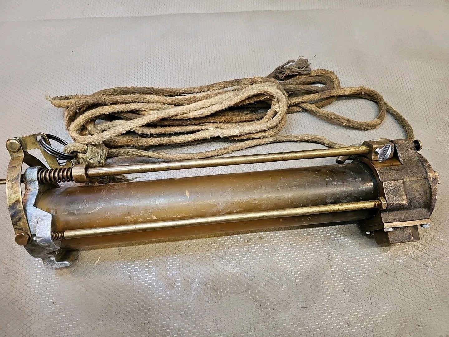 Vintage Robinson MFG Butterfly Valve Oil Thief Broken Arrow 16”