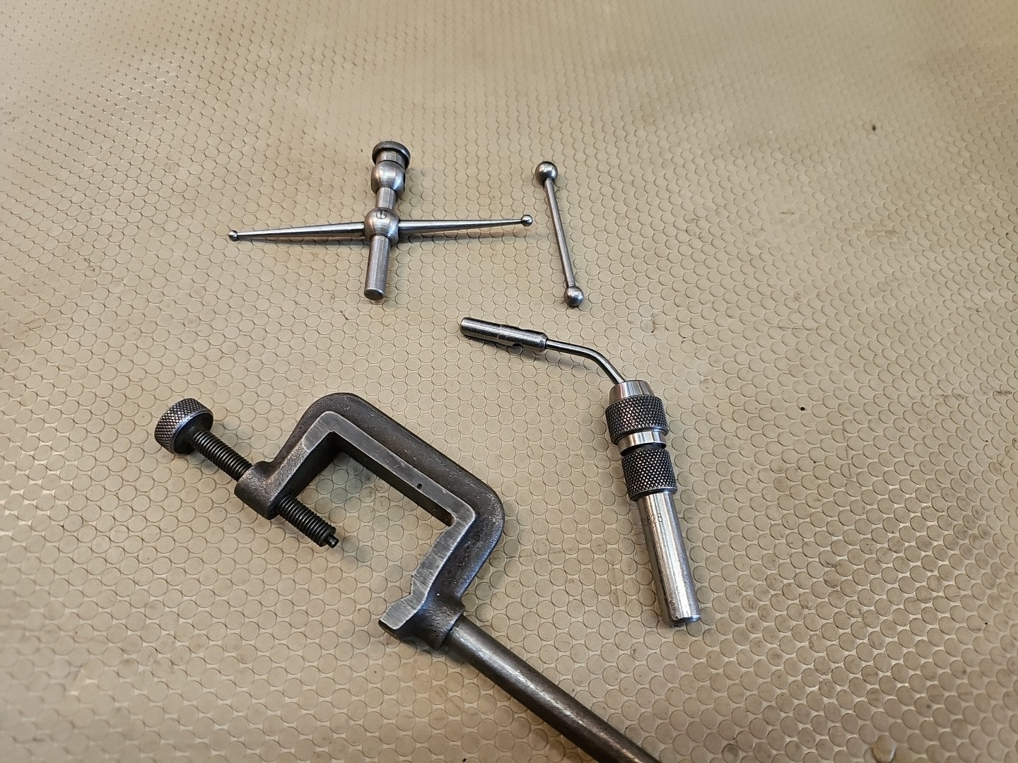 STARRETT 828 Wiggler Center Finder Set With Extras! Made in USA