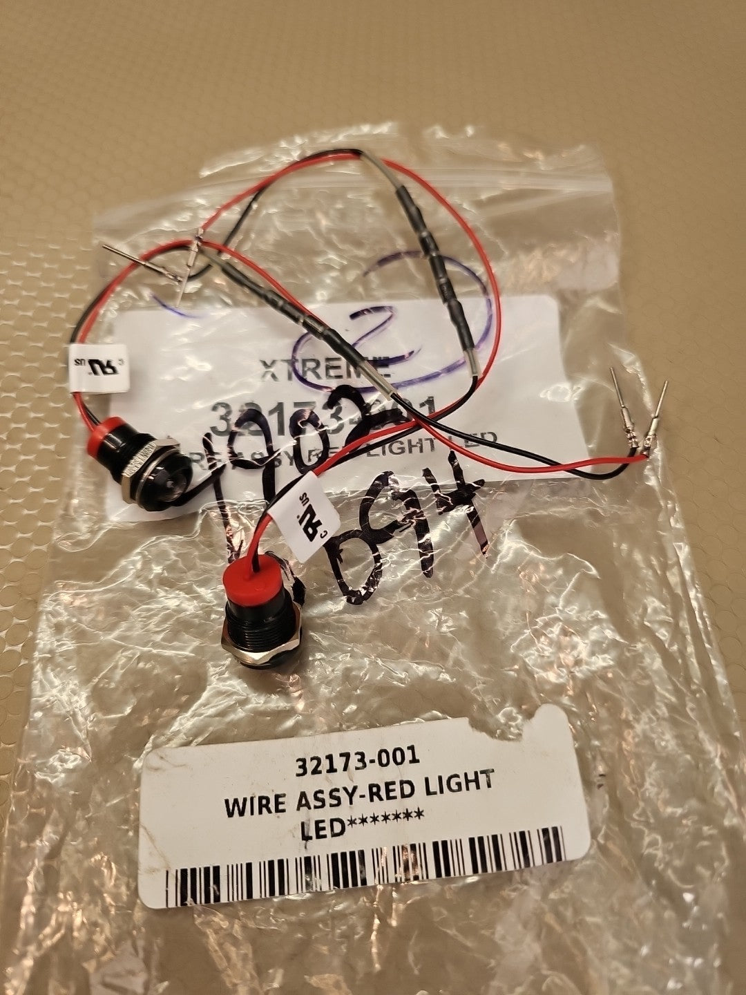 WIRE ASSY-RED LIGHT LED 32173-001