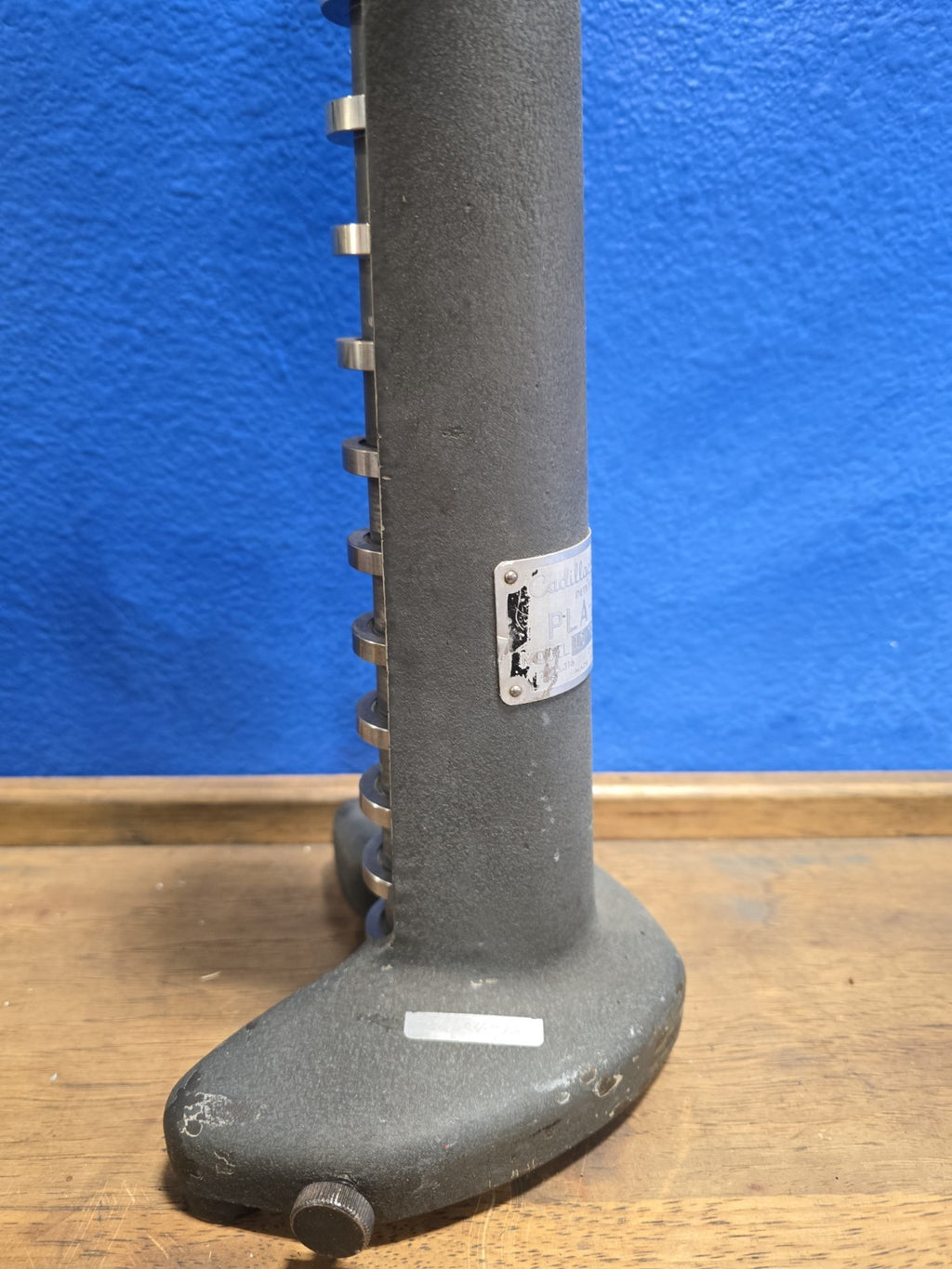 CADILLAC GAGE CO.  PLA-CHEK HEIGHT GAUGE MODEL 10129 LARGE 12" 17 TALL 