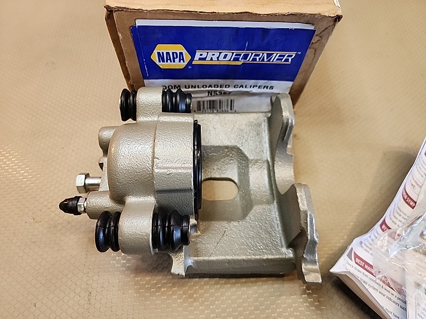 NAPA Dom Unloaded Brake Caliper N5387 New