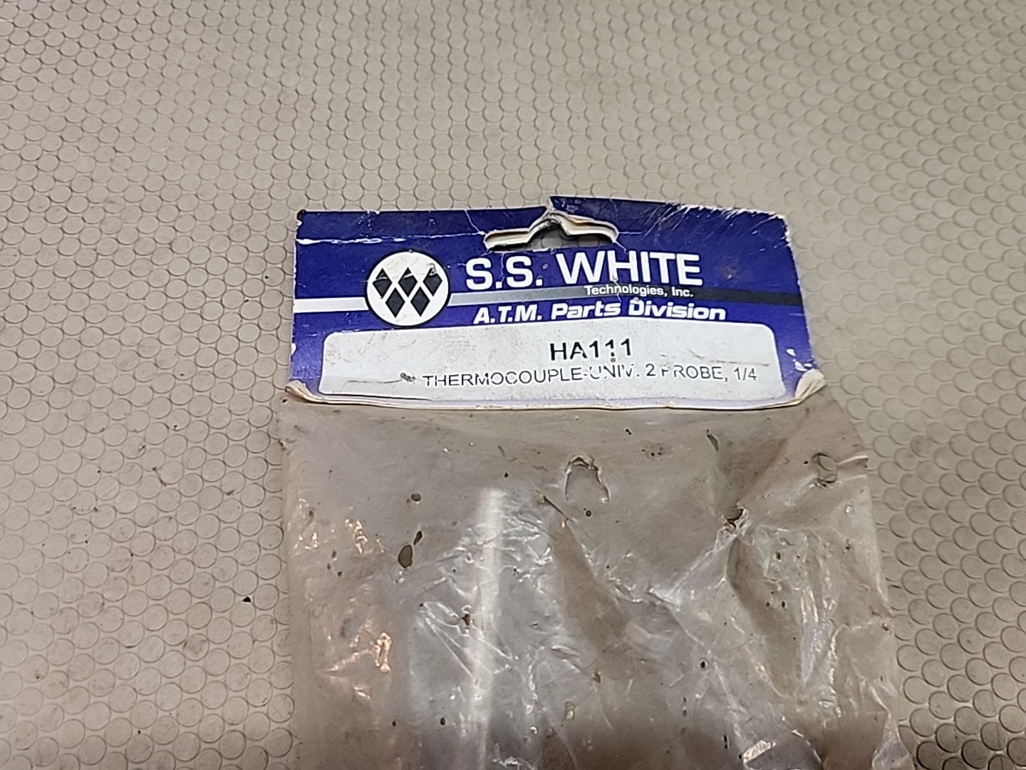 Thermocouple Universal Type K S. S. White Technologies, Inc. HA 111 HA111 Sensor