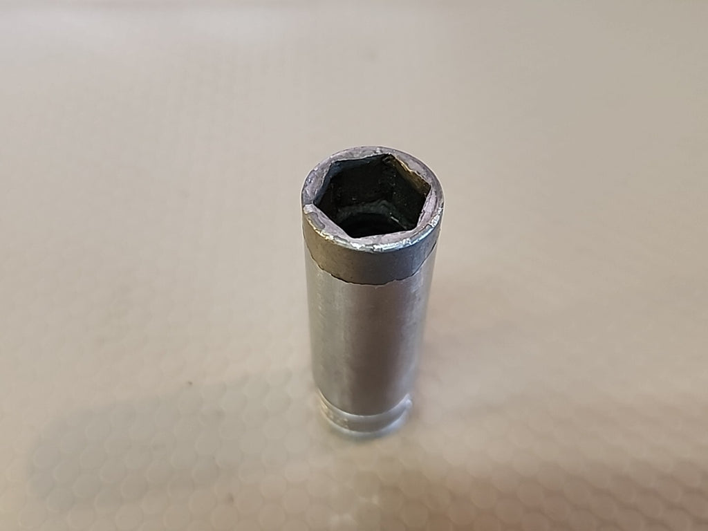 Vintage Underline Snap-on 1/2" SFS 161  3/8" Drive Deep 6 point Socket USA