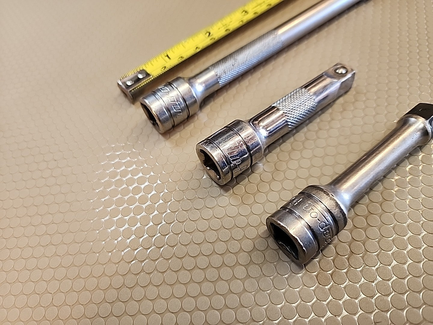 Snap-on Blue Point USA 3pc 3/8" Drive FXK6 FX3 BLPEXTK383 Socket Extension Set