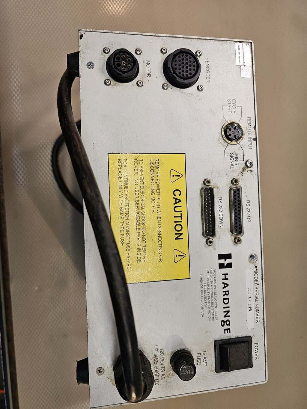 Hardinge H-5CI-C Danaher Programmable CNC Control Rotary Indexers **AS-IS**