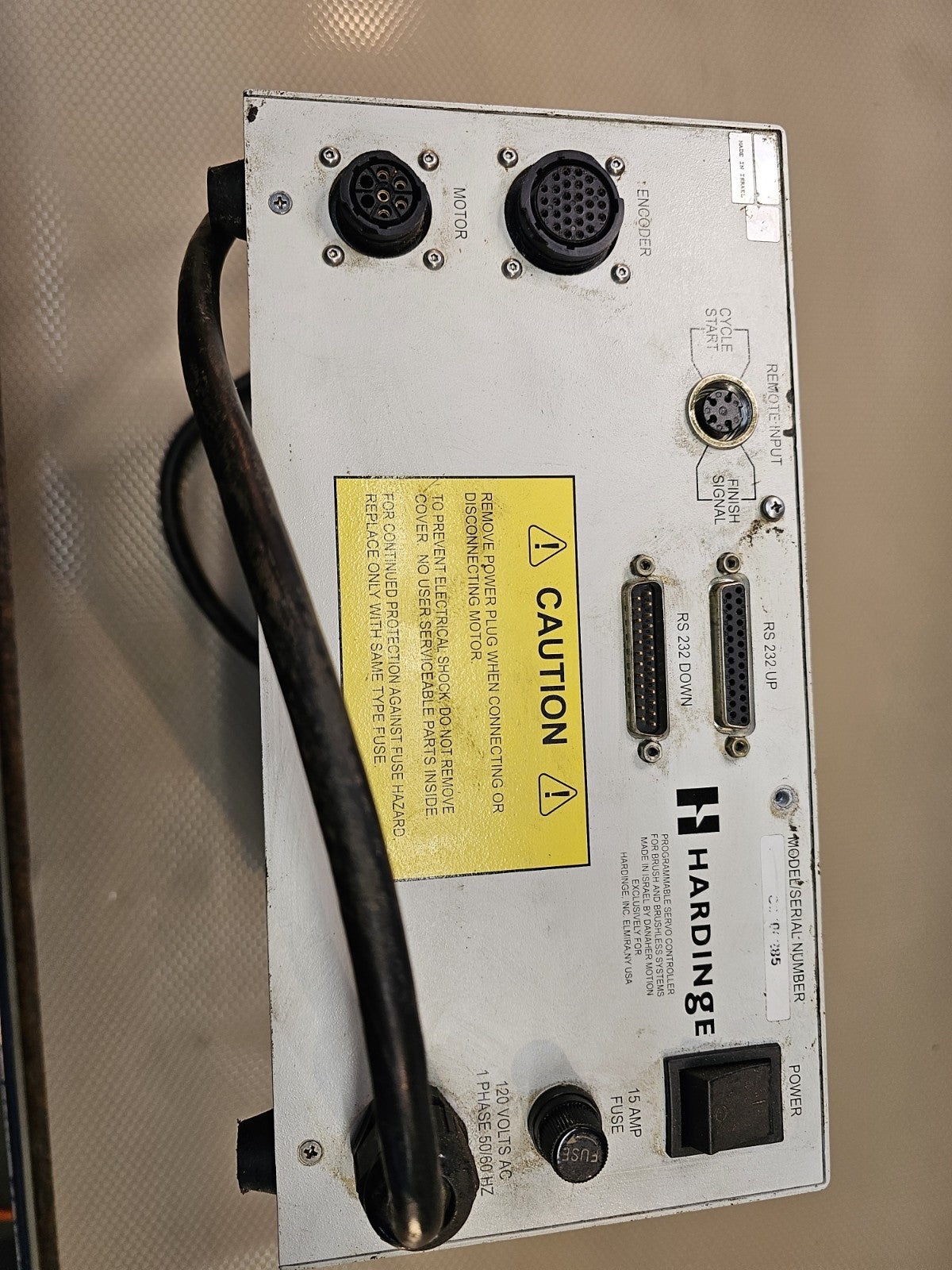 Hardinge H-5CI-C Danaher Programmable CNC Control Rotary Indexers **AS-IS**
