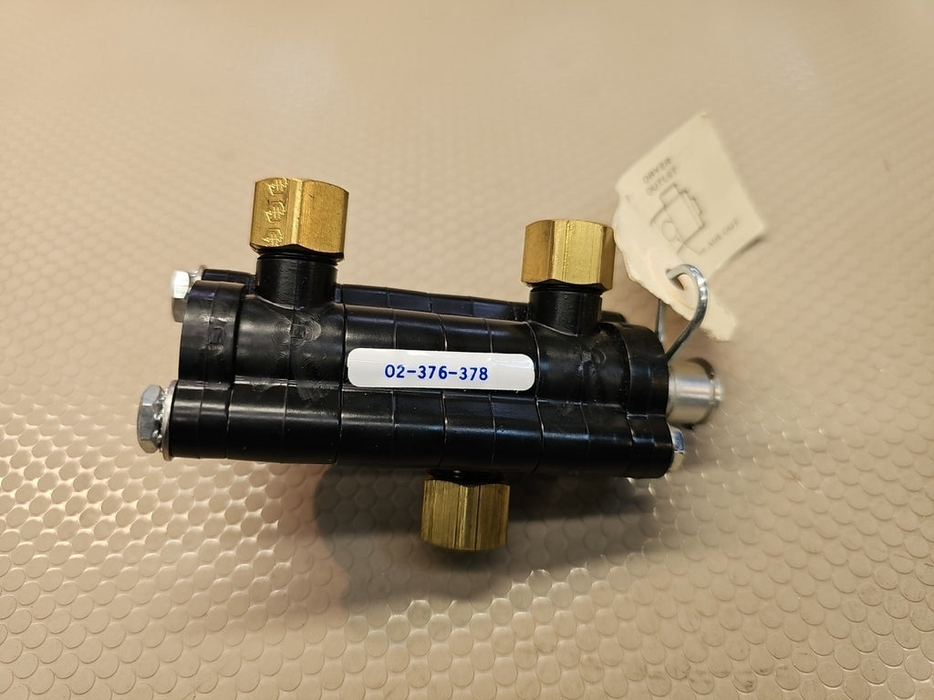 Johnson Controls A-4110-601 4-Way Bypass Valve for A-4110  w/ 3/8 in 02-376-378