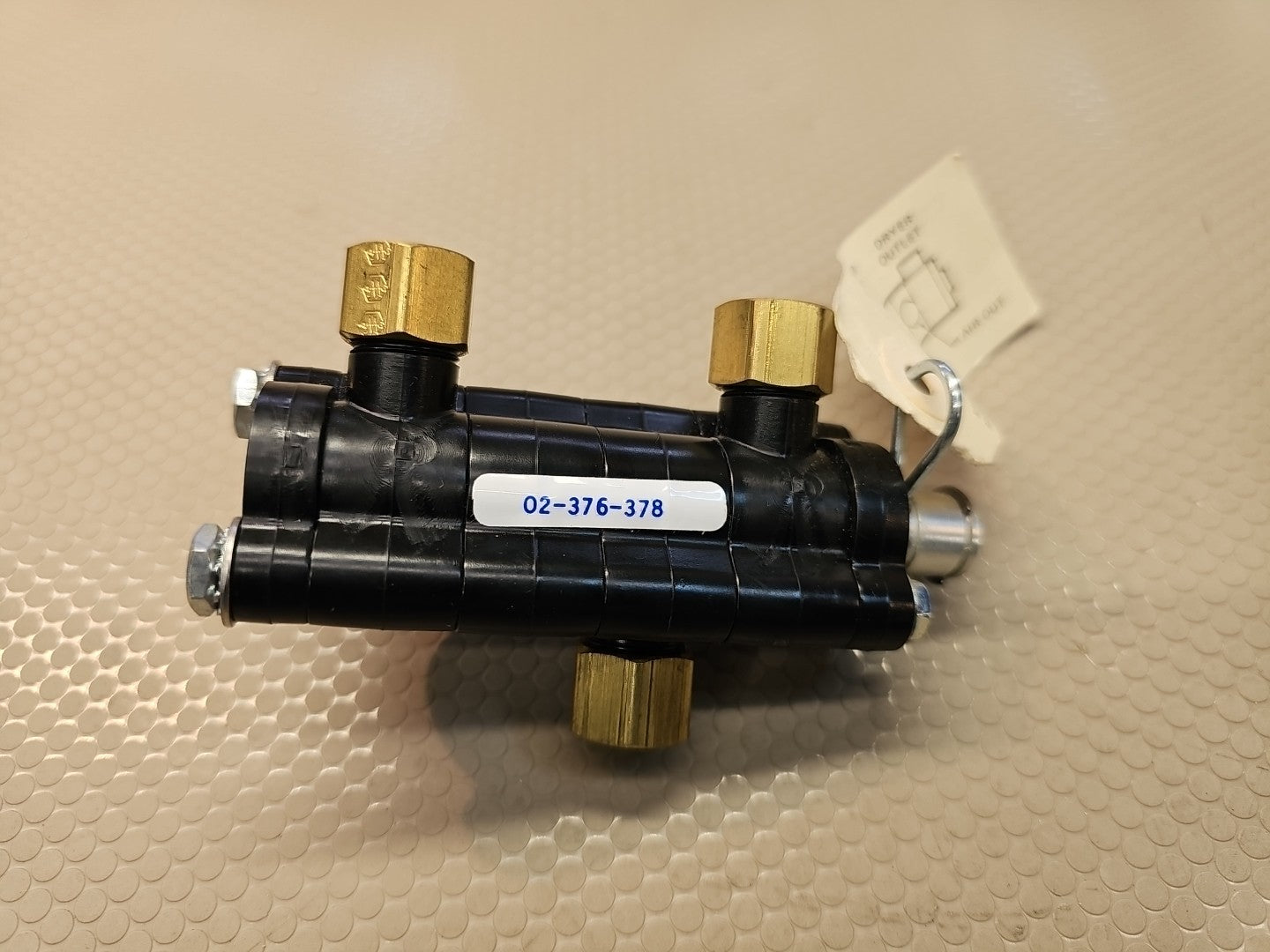 Johnson Controls A-4110-601 4-Way Bypass Valve for A-4110  w/ 3/8 in 02-376-378