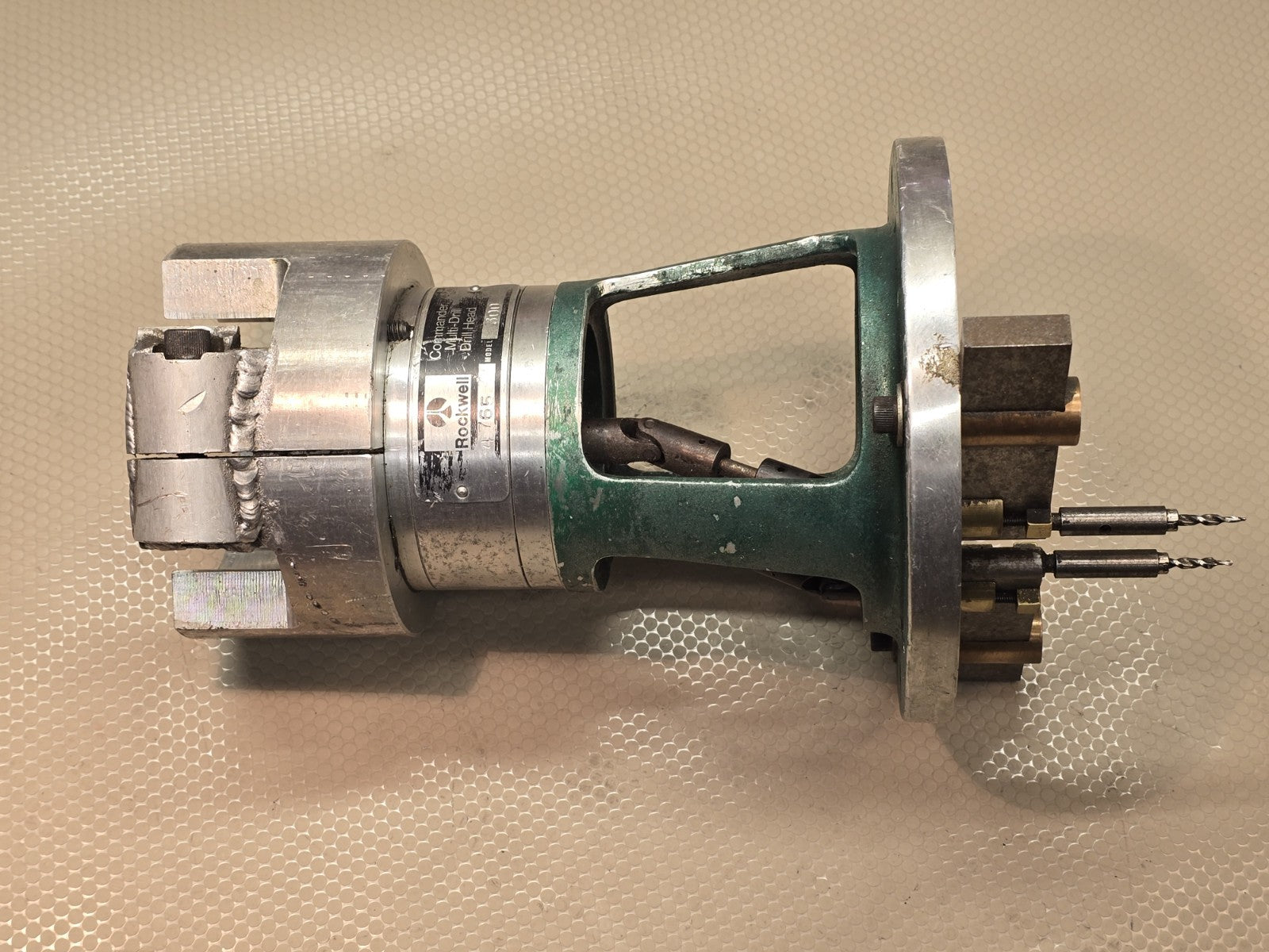 Rockwell Commander Head Multi Drill Spindle Drill Head Model 300