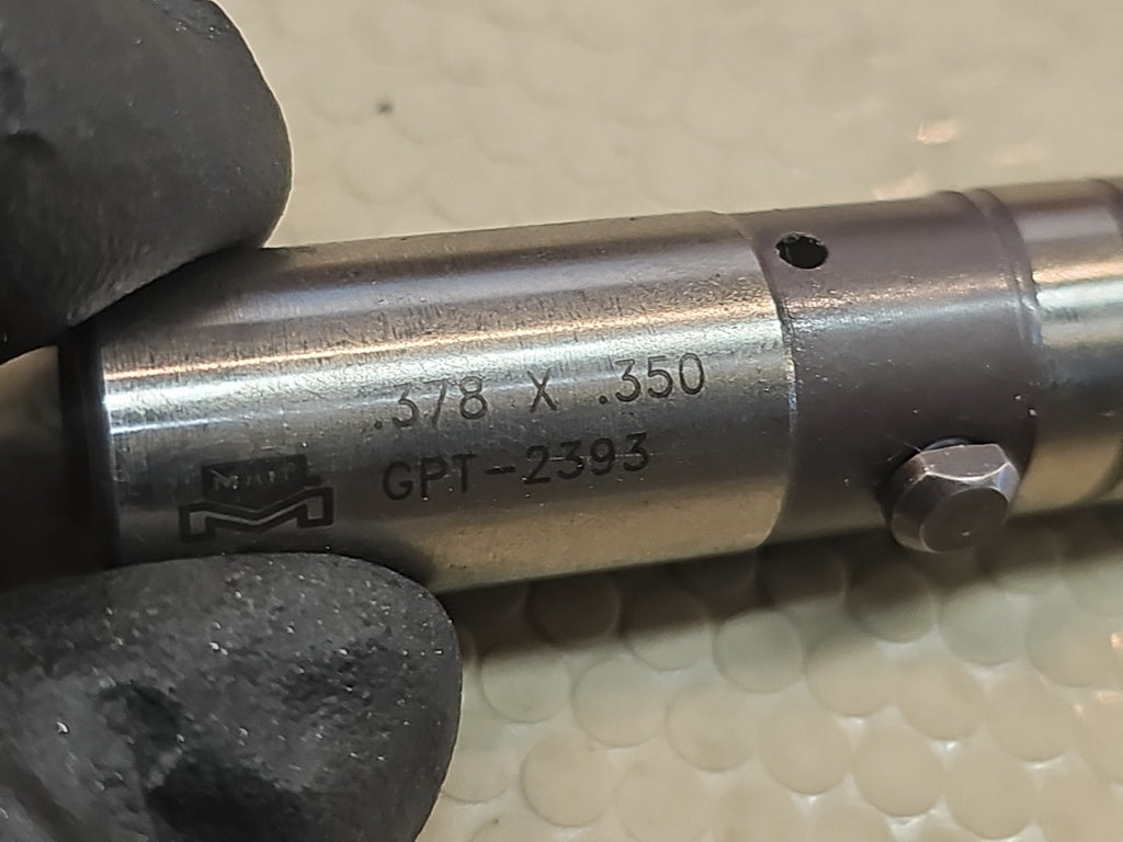 Punch Press Die Mate Slug Free Stripper Plate Body Set  .378 .350 USA UNUSED GPT