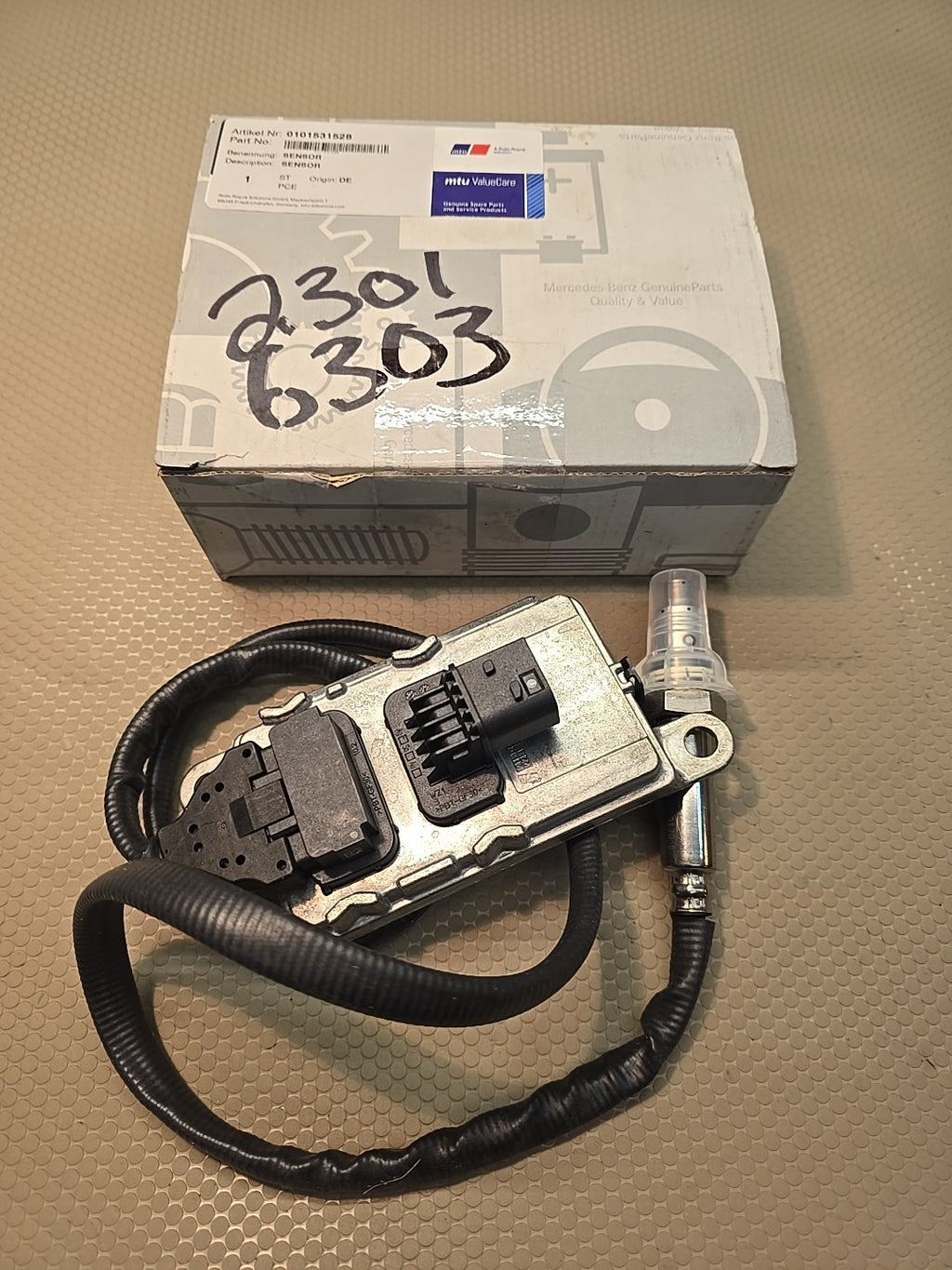 OEM Mercedes-Benz NOx Sensor A0101531528 5WK97330A Nitrogen Oxide Sensor New