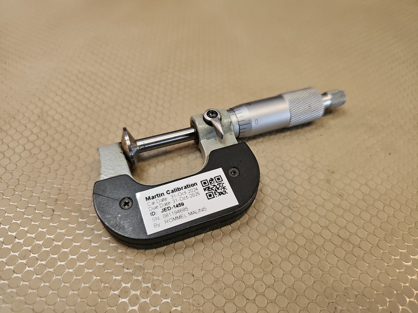 SPI 12-454-5 0-1" DISC MICROMETER