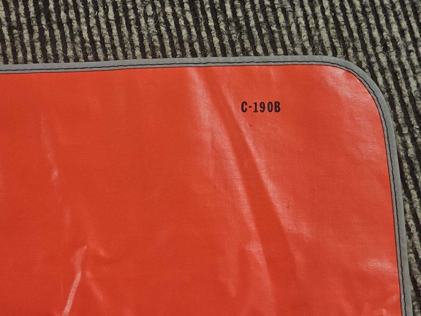 SNAP ON C-190B RED WRENCH KIT BAG POUCH ROLL 19 POCKET LARGE