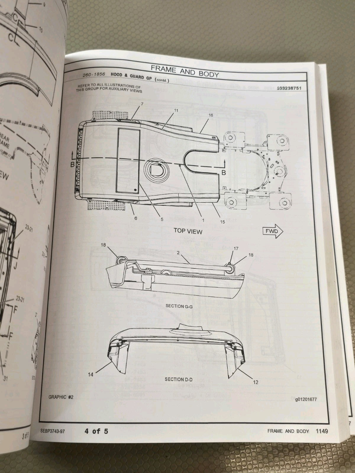 CAT Caterpillar 966H WHEEL LOADER Vol II PARTS MANUAL BOOK CATALOG LIST 