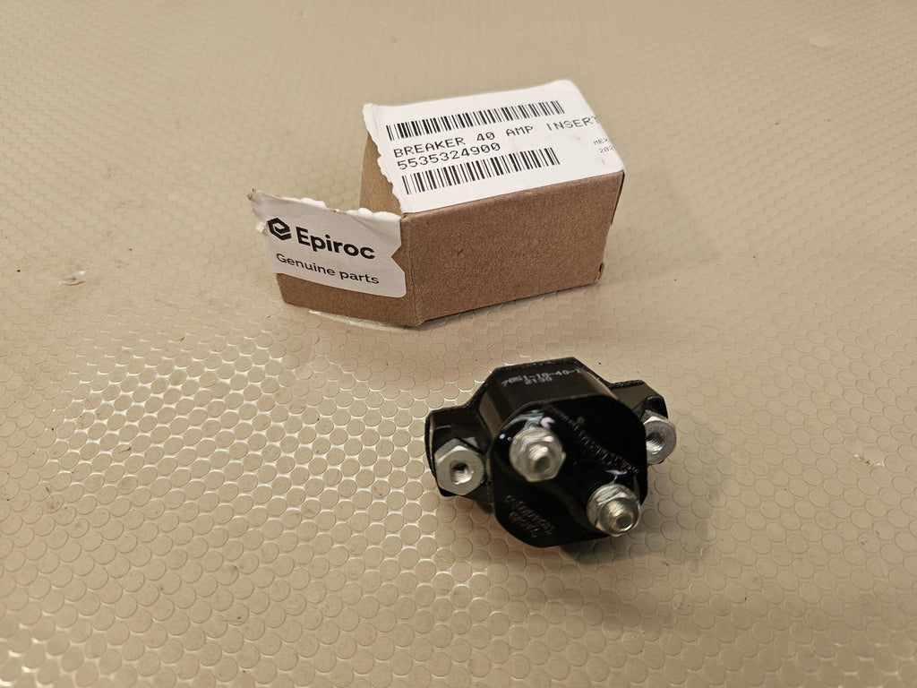 Sensata Klixon 7851-18-40 40A Push Button Circuit Breaker