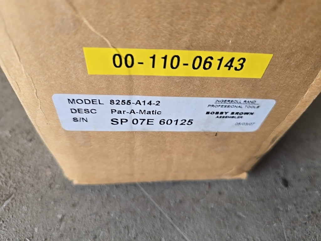 2 Spindle ARO Twin Head, Ingersoll Rand 8255-A14-2 Par-A-Matic Self Feed Drill