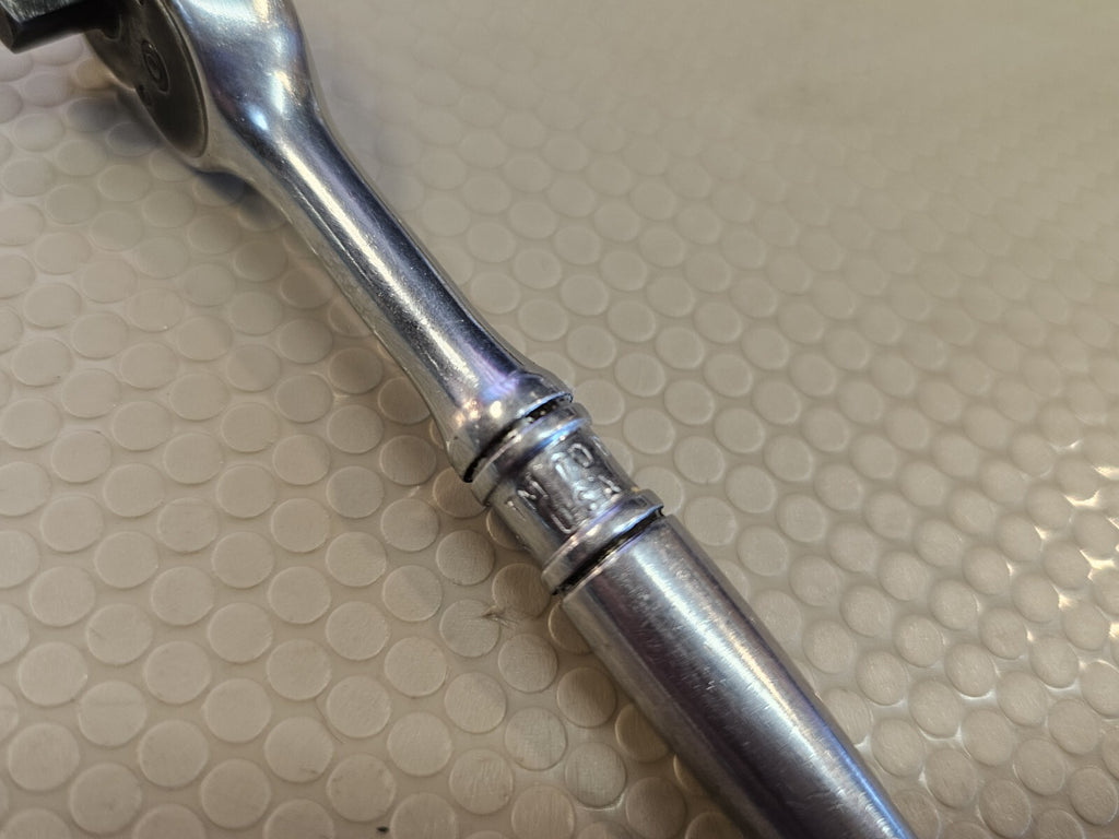 Snap-on Tools 1/4" Ratchet Wrench TM70B Length 4.25" Chrome Snap On USA