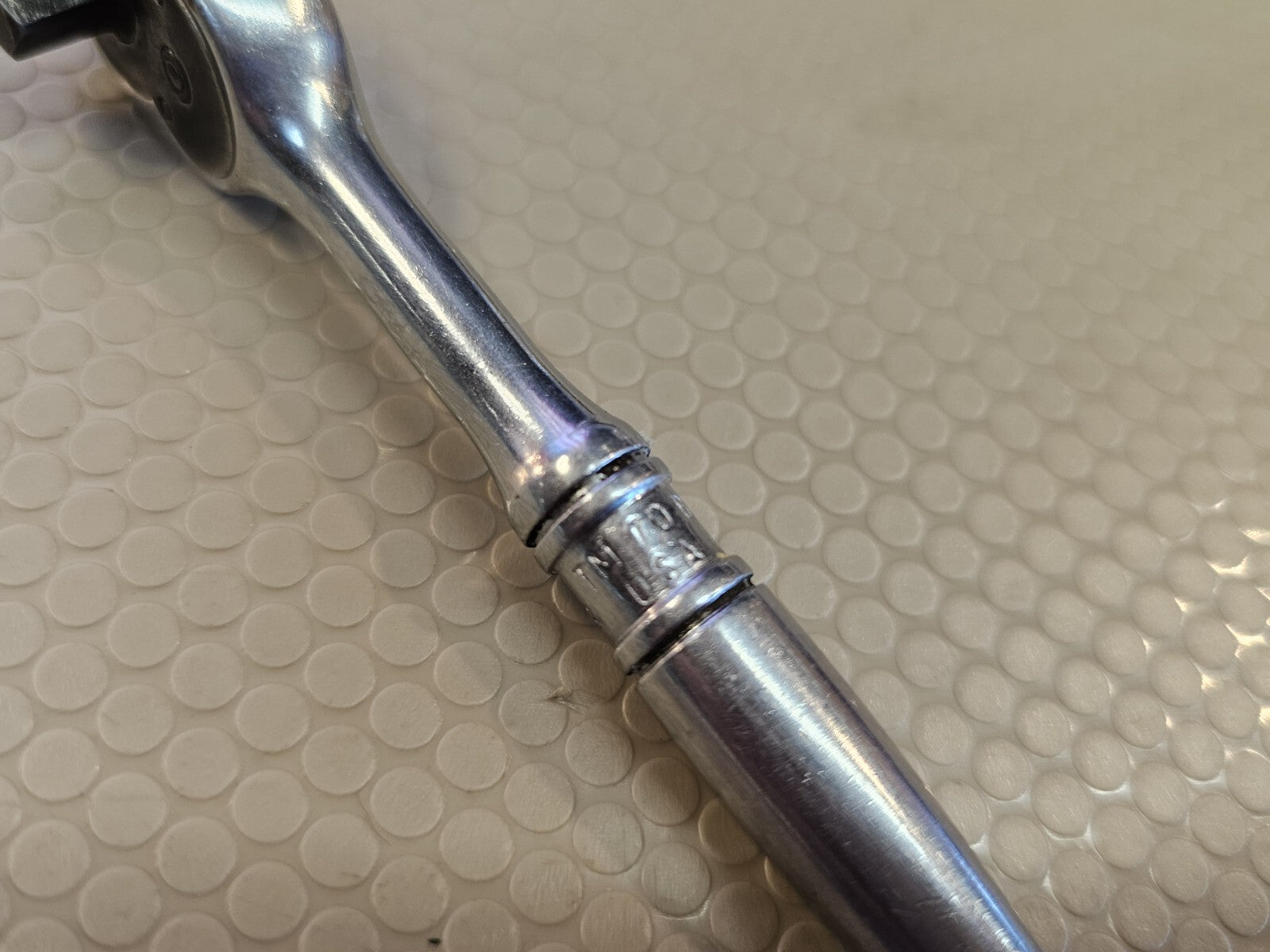 Snap-on Tools 1/4" Ratchet Wrench TM70B Length 4.25" Chrome Snap On USA