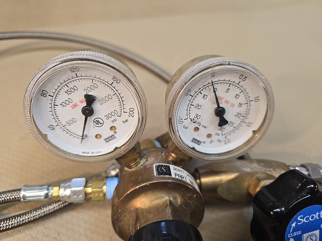 Scott PARKER MODEL # 51300580 TWO GAUGE PRESSURE VALVE SYSTEM