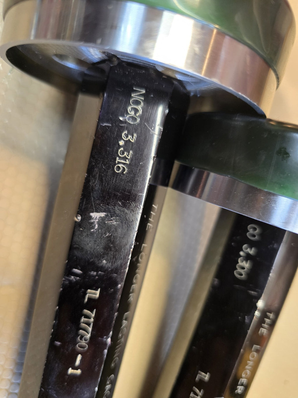 HEMCO USA GO 3.300/ NOT GO 3.316 Smooth Plug Gage Set