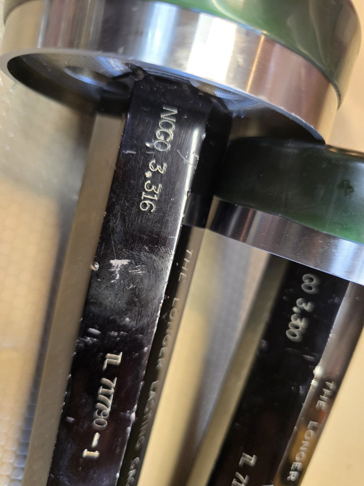 HEMCO USA GO 3.300/ NOT GO 3.316 Smooth Plug Gage Set