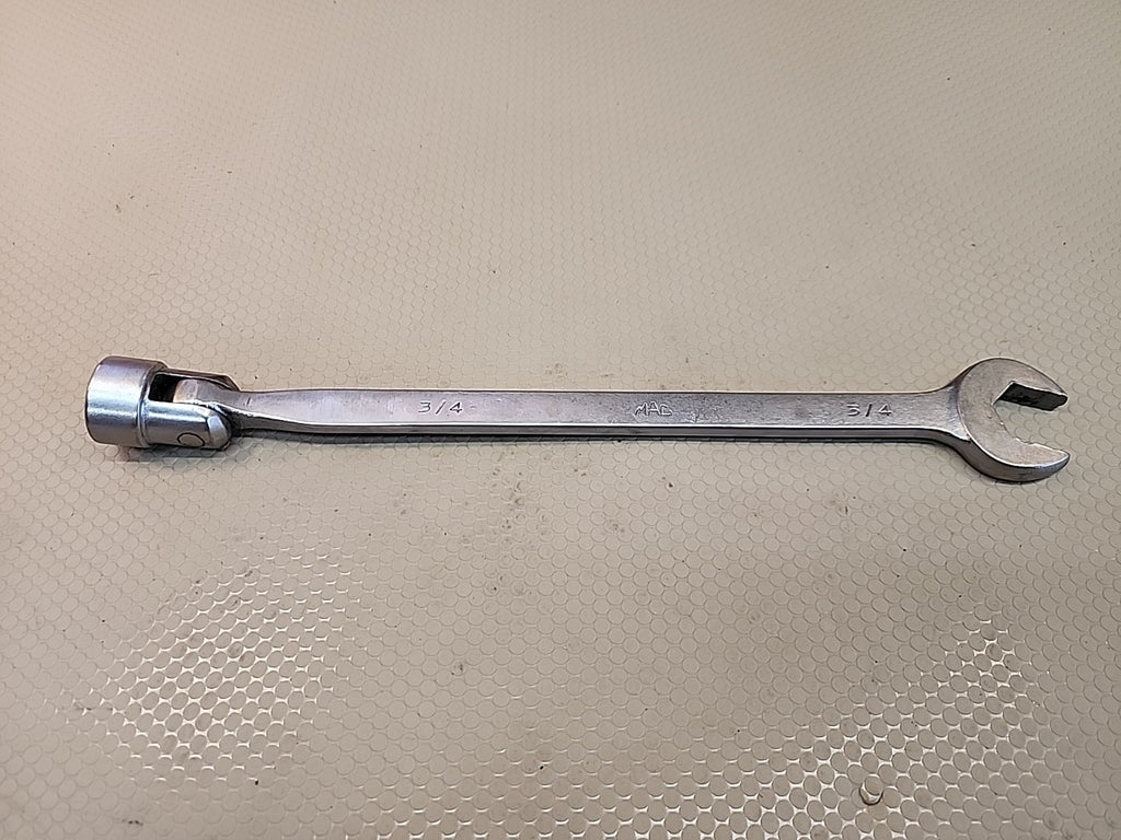 Mac Tools 3/4” Flex Head Socket Combination Wrench 12 Point CLF24 USA