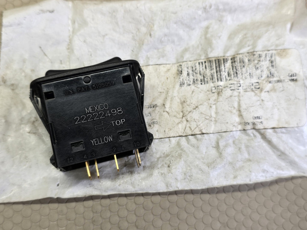 Mack 22222498 Engine Brake Rocker Switch 6-Pin