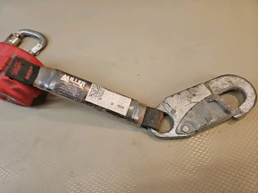 MILLER HONEYWELL TURBO LITE PERSONAL FALL LIMITER MFL-3-Z7/6FT *WORKS GREAT!*