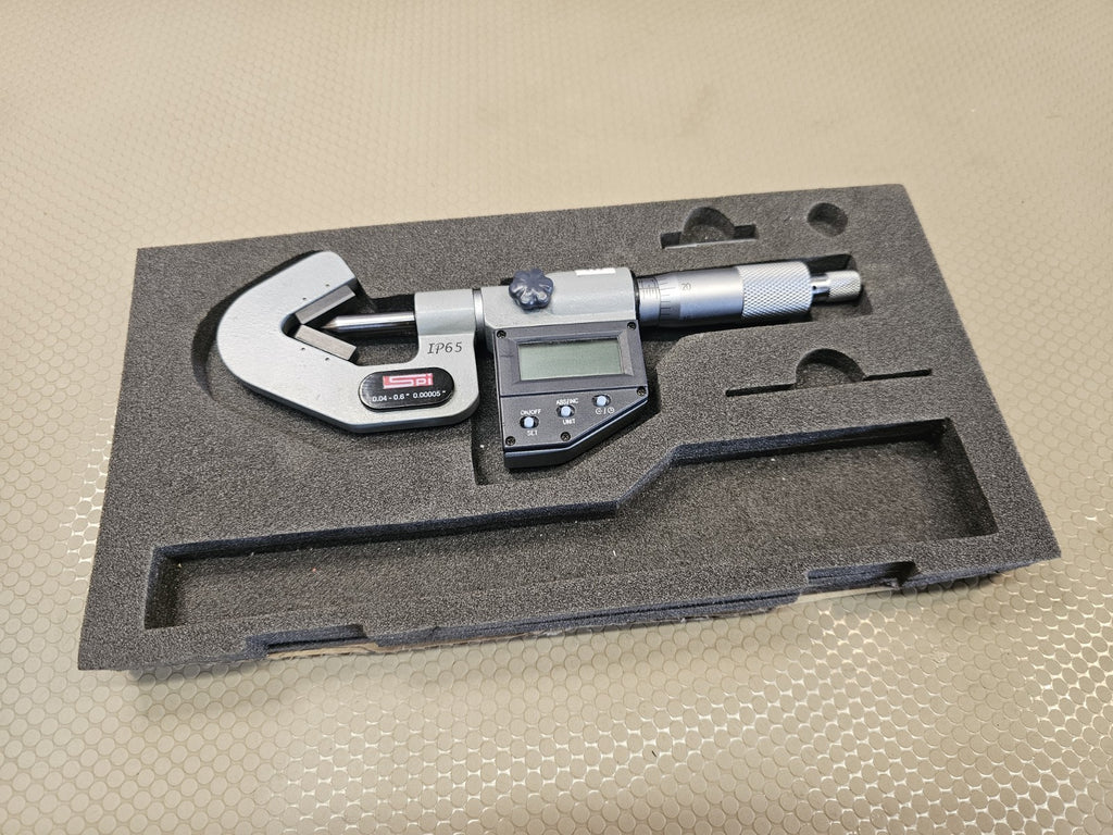 SPI Digital V Anvil Micrometer 13-826-3  $725 MSRP