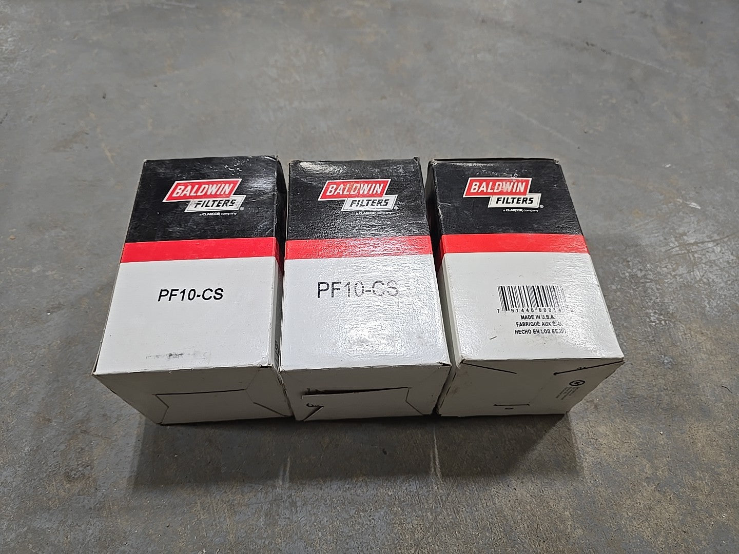 Fuel Filter Genuine Baldwin PF10-CS Lot of 3 Filters