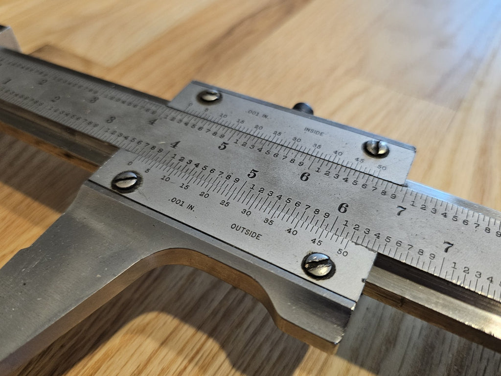 Starrett No 123 48” Master Venier Calipers Hardened And Stabalized Master Bar