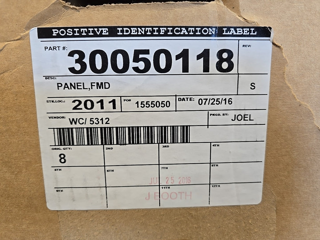 Murphy Panel, FMD, CRS, 14GA, F06, 8X10X5.5, OPLFC (30050118)NEW Old Stock Gen