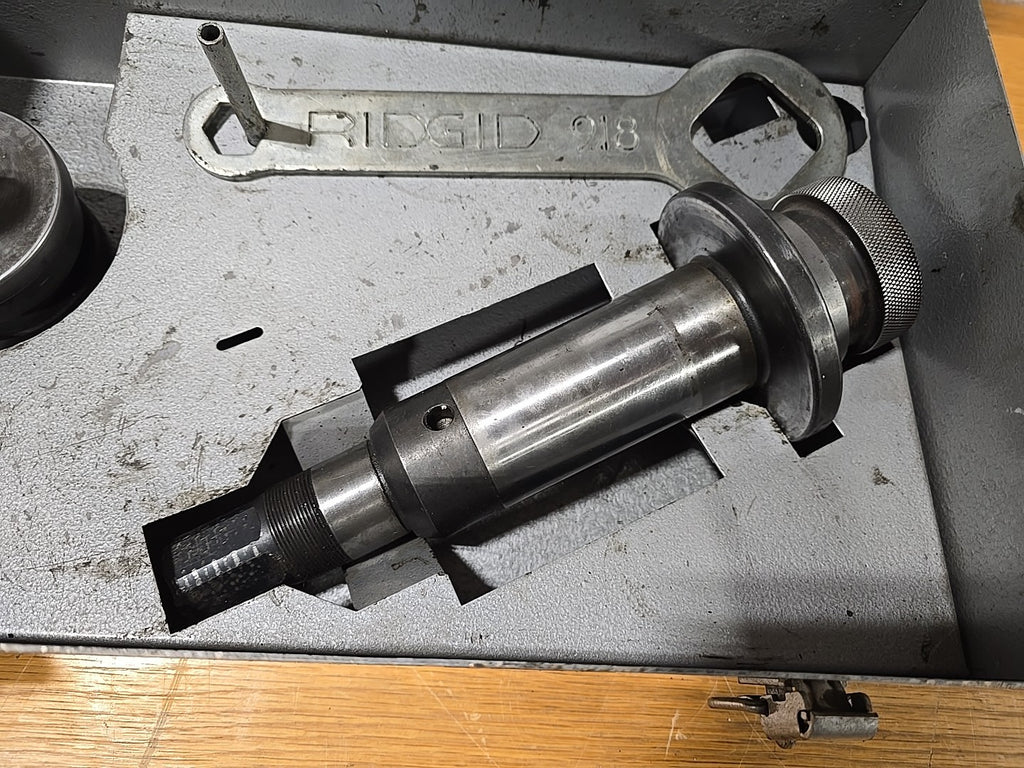 RIDGID 918 8”-12” Roll Set For Hydraulic Groover Rigid 300 Pipe Threader.