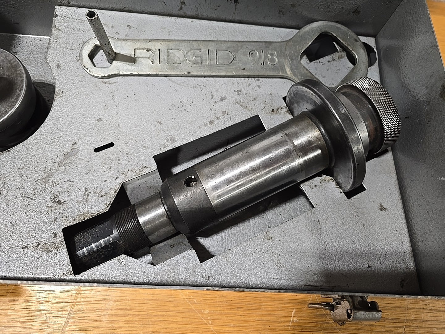 RIDGID 918 8”-12” Roll Set For Hydraulic Groover Rigid 300 Pipe Threader.