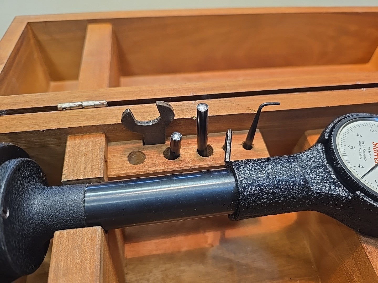 Starrett No. 84-111-5 Bore Gage 3.000"-5.125" Range, .0001resolution 
