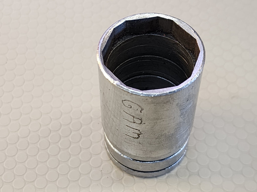 Snap On 3/8" Drive 1-1/16" Chrome Oil Pressure Sender Switch Socket A119A
