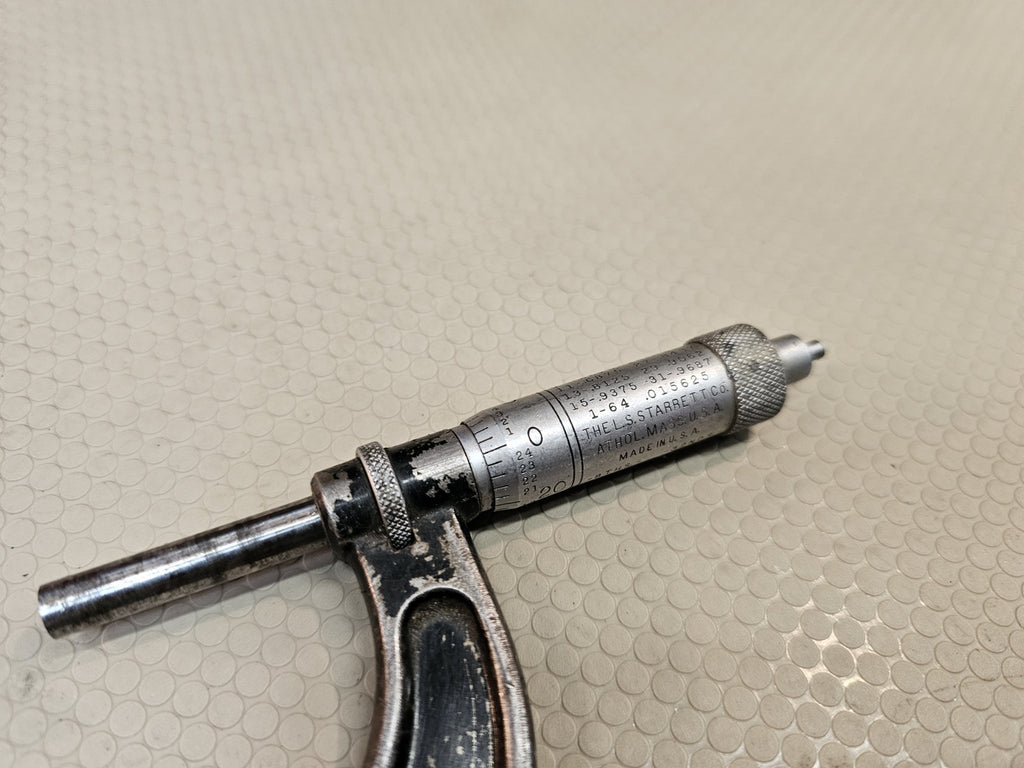Starter No. 436 2-3 In. Micrometer USA Vintage 