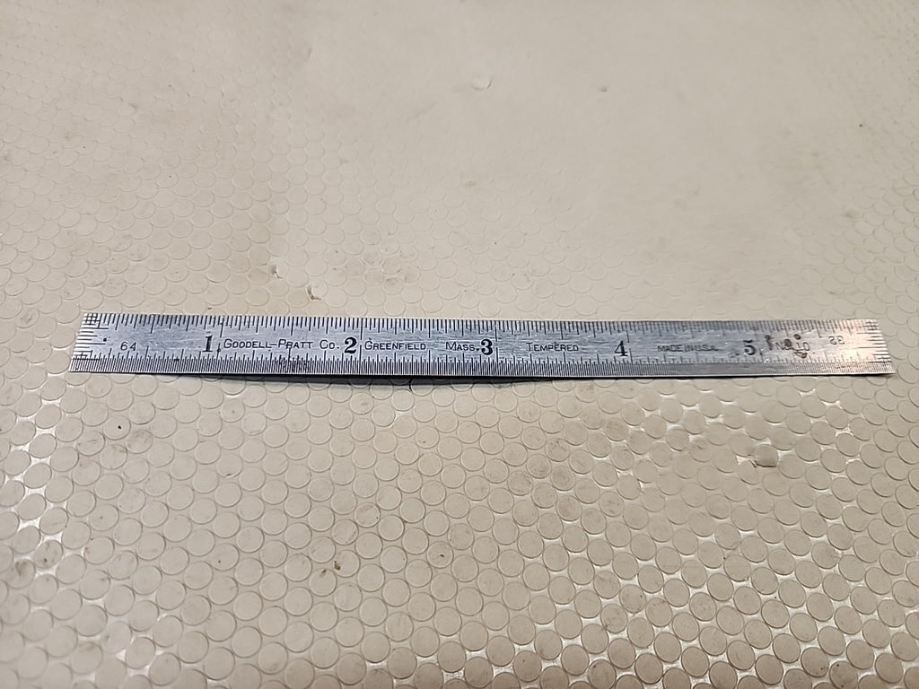 Goodell-Pratt Co. Vintage Machinist's Ruler No. 10