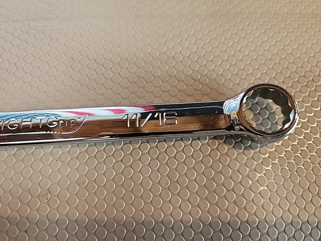 11/16" Wright Grip #1154 Combination Wrench