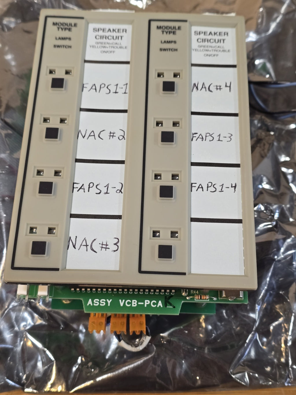 Notifier VCE-4 VCM-4RK / VCM4RK (USED)