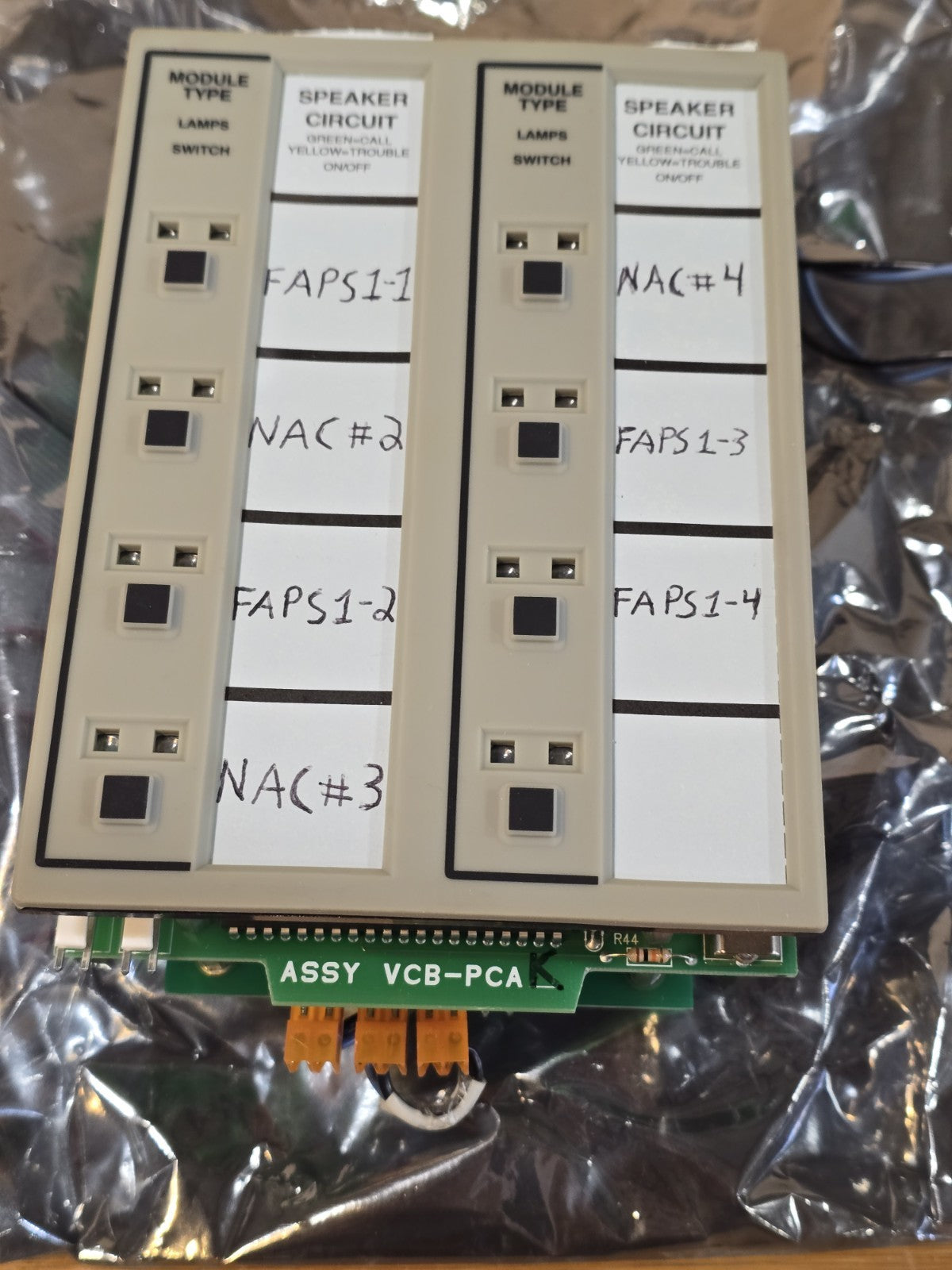 Notifier VCE-4 VCM-4RK / VCM4RK (USED)