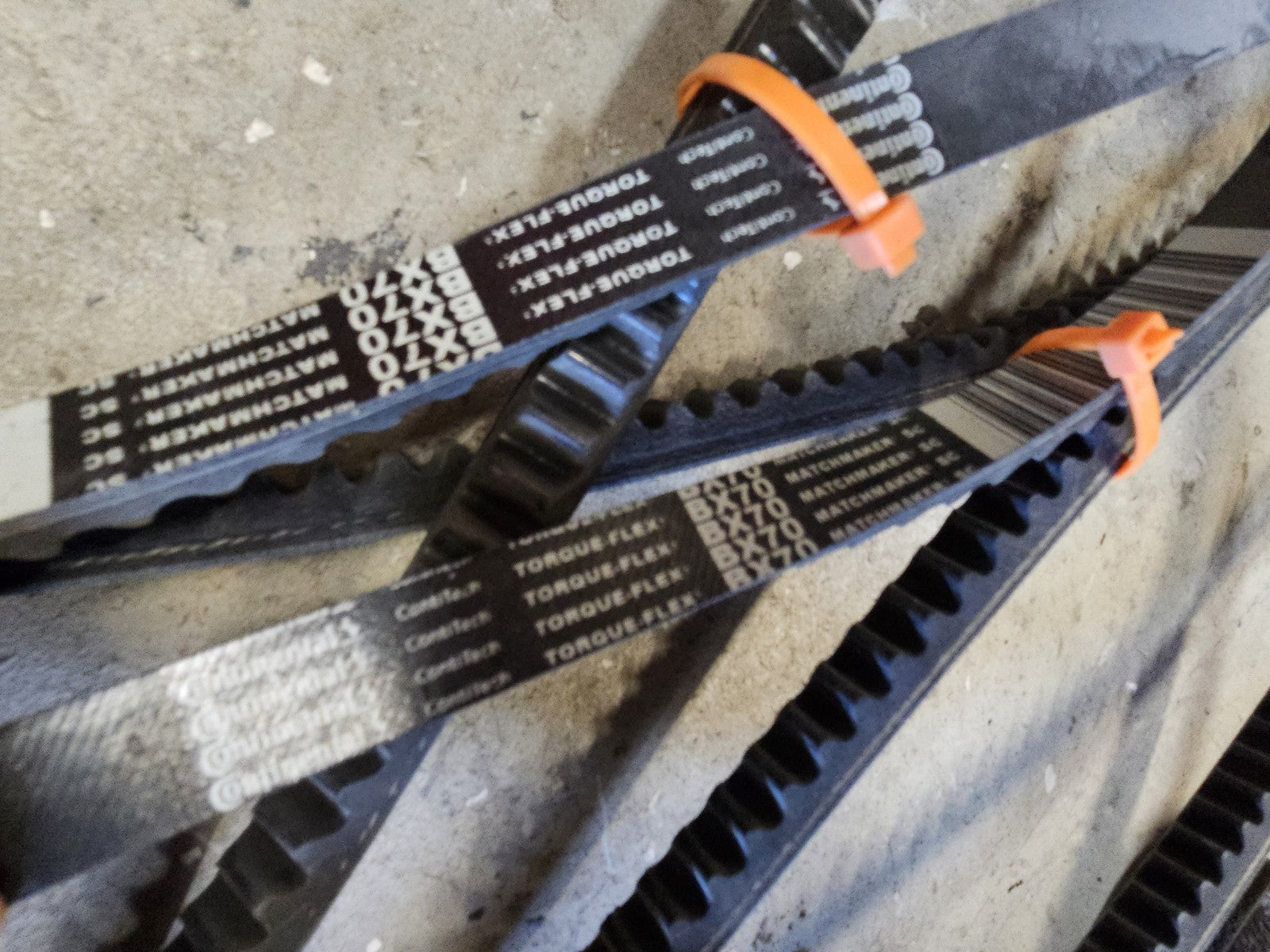 NEW OEM Continental Torque Flex BX70 Belt Lot of 6!