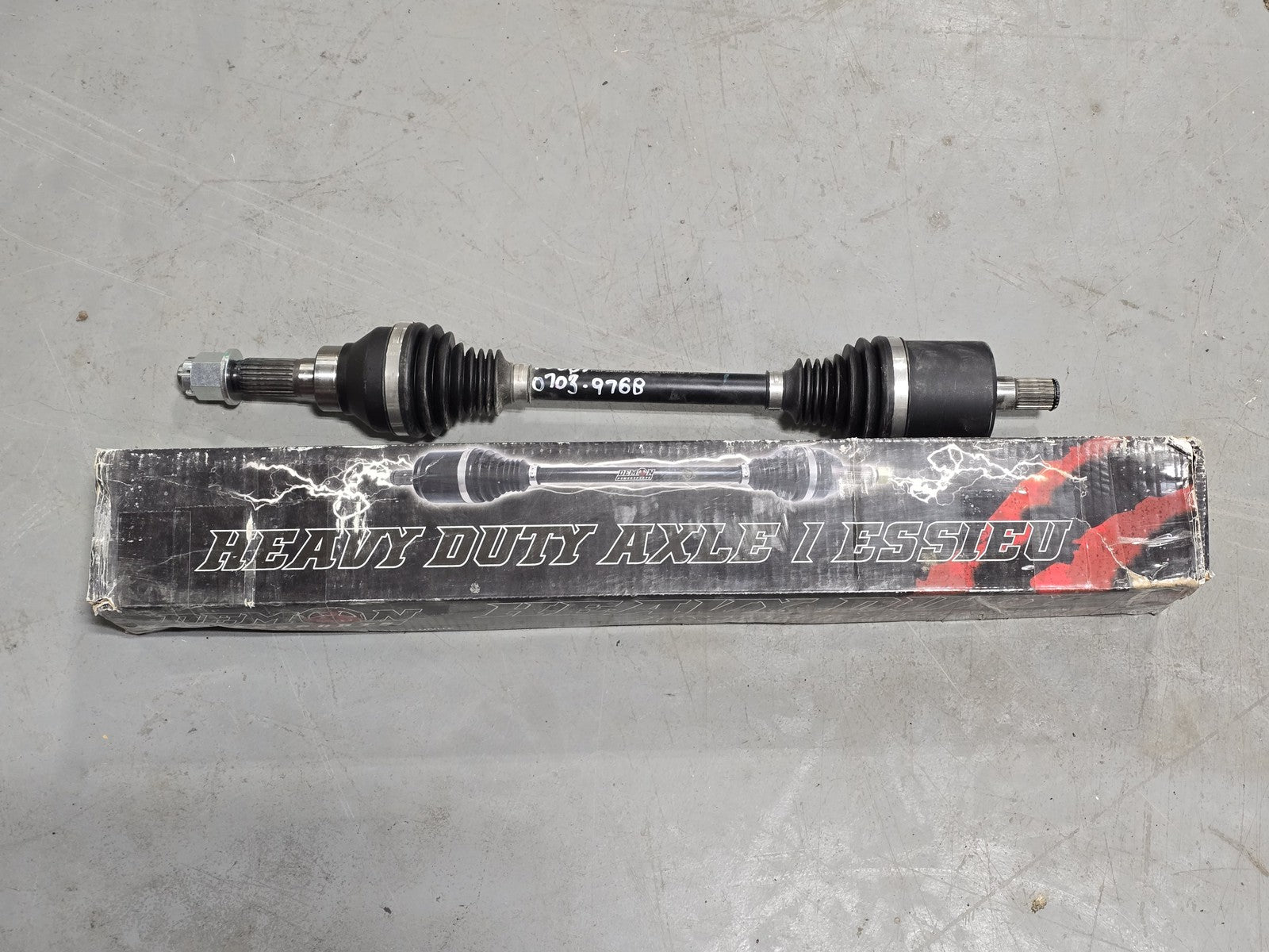 Demon Powersports Heavy Duty Axle for Kubota RTV-X1140 Rear Left,Rear Right