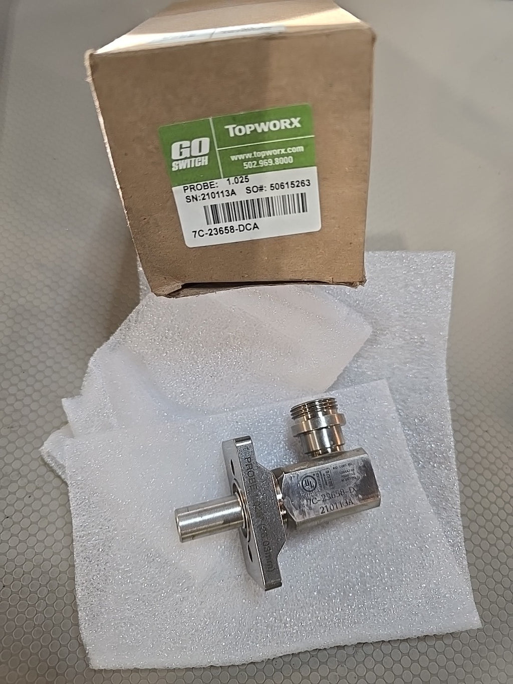 NEW TopWorx GO Switch 7C-23658-DCA Leverless Limit Switches Double $600 MSRP
