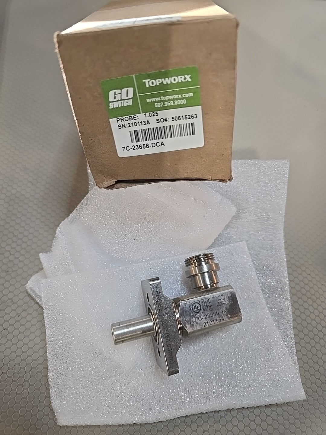 NEW TopWorx GO Switch 7C-23658-DCA Leverless Limit Switches Double $600 MSRP