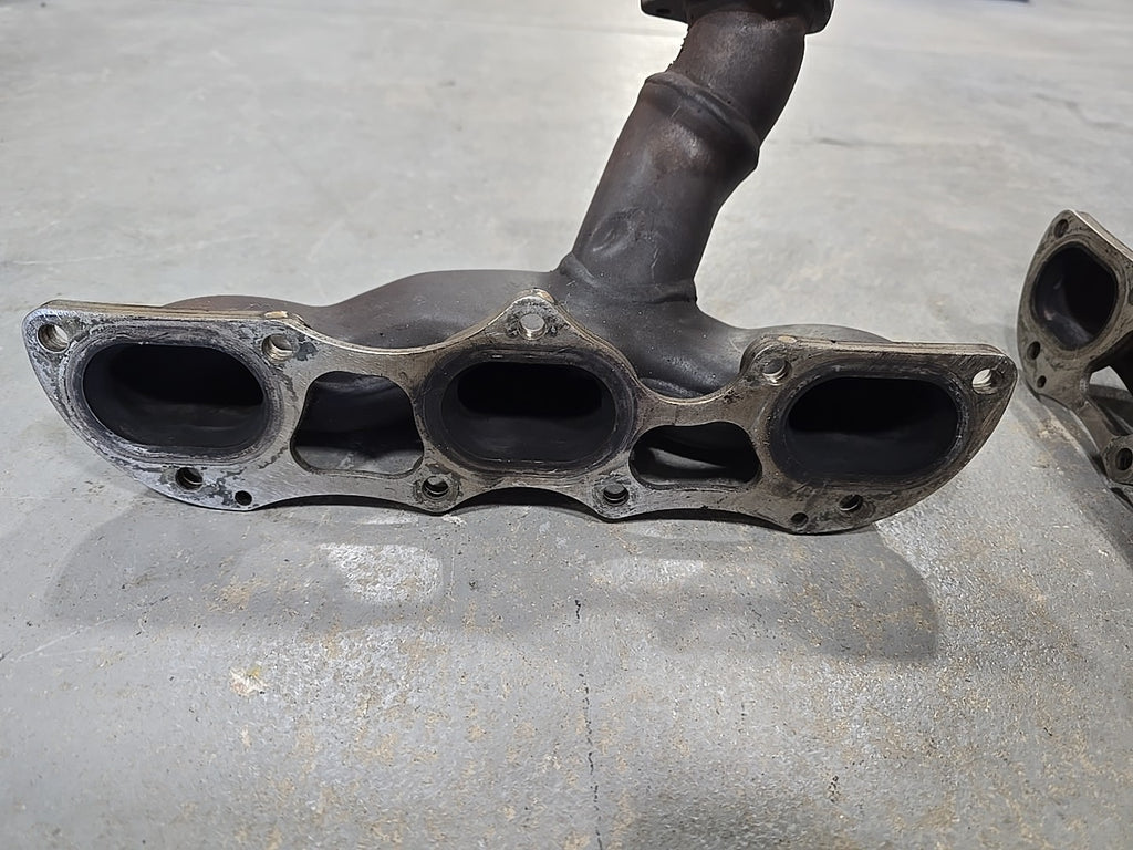 PORSCHE 991 TURBO/S OEM GENUINE ORIGINAL LEFT (D) & RIGHT (P)EXHAUST MANIFOLD