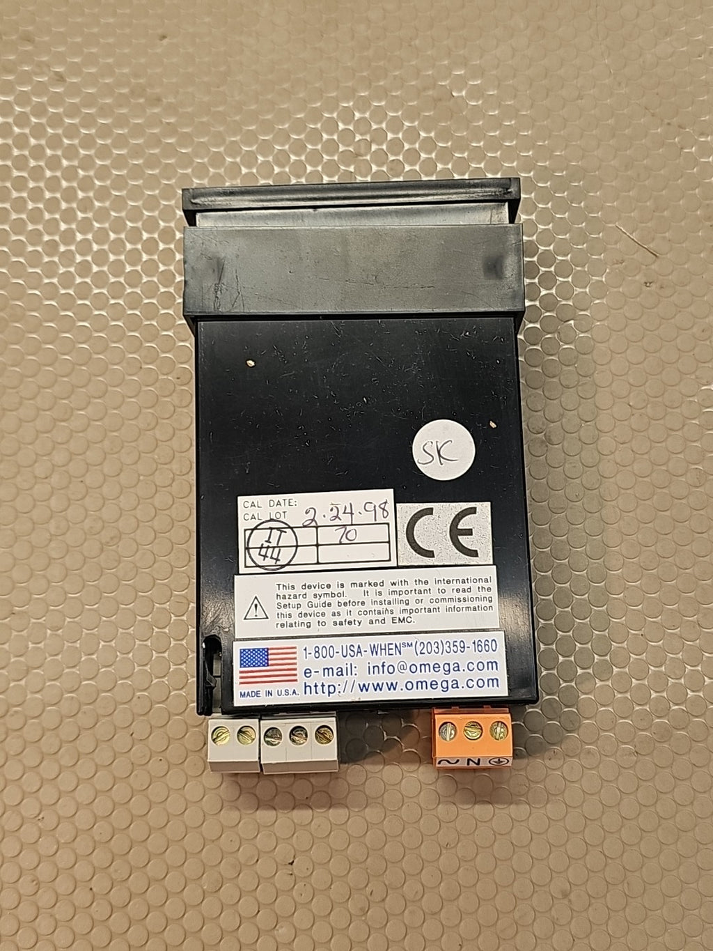 OMEGA DP116-KF1-GR Temperature Display